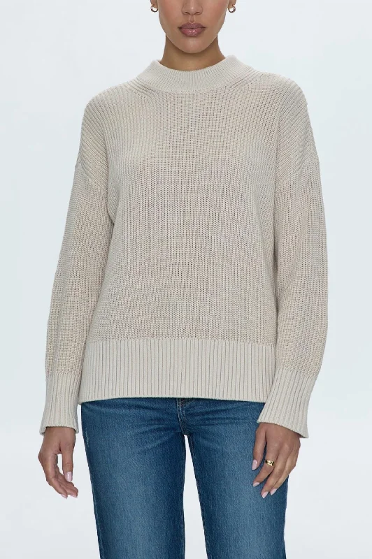 Eve Sweater In Dove Sleek Women's 