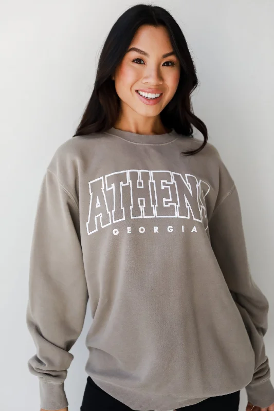 Athens Georgia Sweatshirt Dapper Women's 1920S