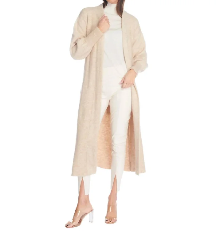 Henry Cardigan In Sand Athletic Women's 