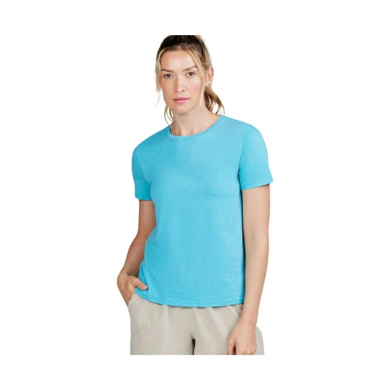 Tasc Women's All Day Short Sleeve T Shirt - Capri Heather - ONLINE STORE CREDIT/EXCHANGE ONLY Stylish Women's Tropical 