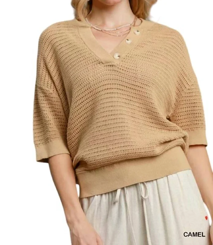 Superstar Sweater In Camel European