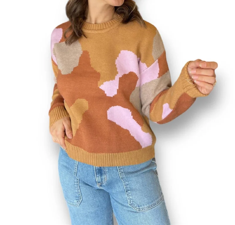 Wanderer Sweater In Camel Monochromatic All - in - one