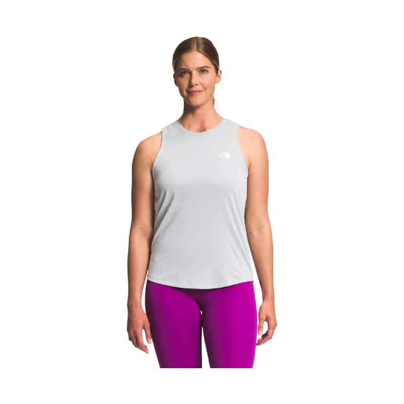 The North Face Women's Elevation Tank - TNF Light Grey - ONLINE STORE CREDIT/EXCHANGE ONLY Cool Women's Distressed
