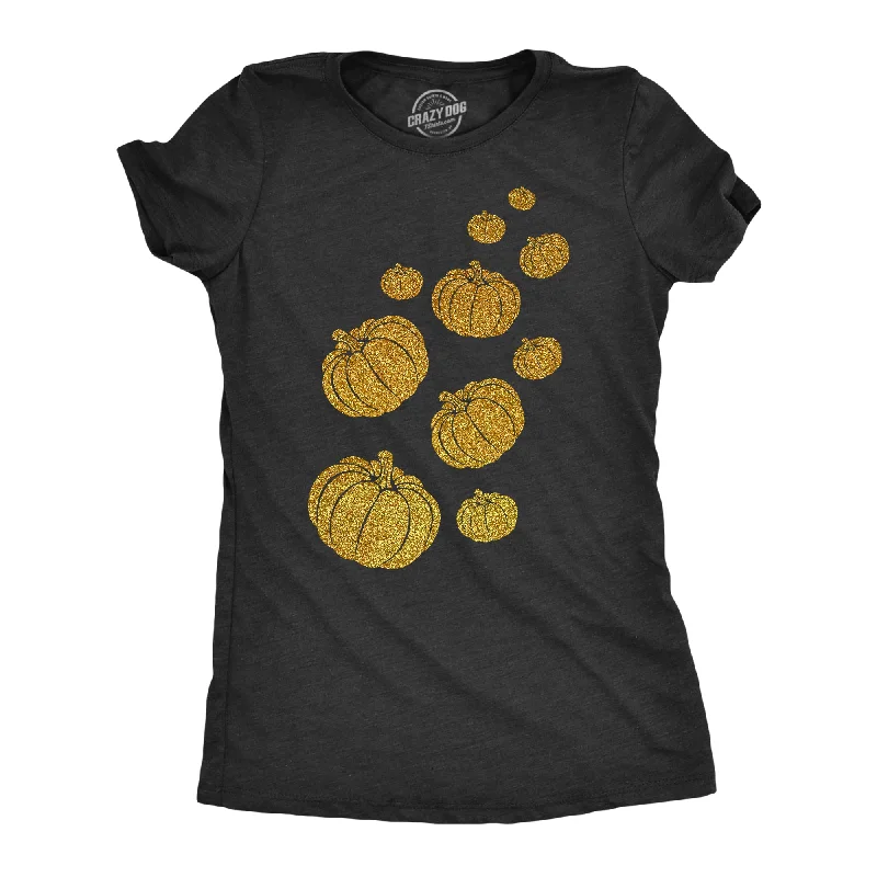 Glitter Pumpkins Women's T Shirt Gym