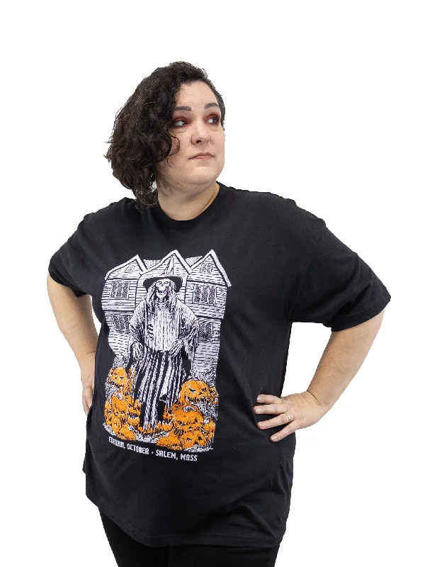 Witch House T-shirt ETERNAL OCTOBER Laid - back Women's Vibe