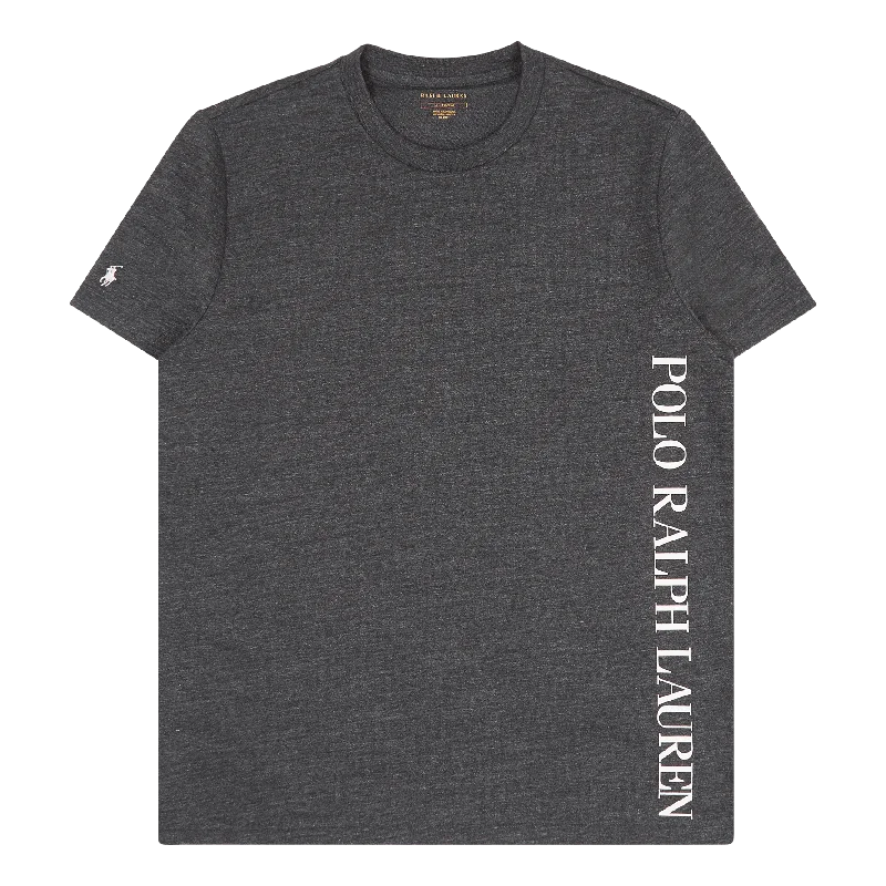 S/s Crew-sleep-top Charcoal Heather Sophisticated Women's 