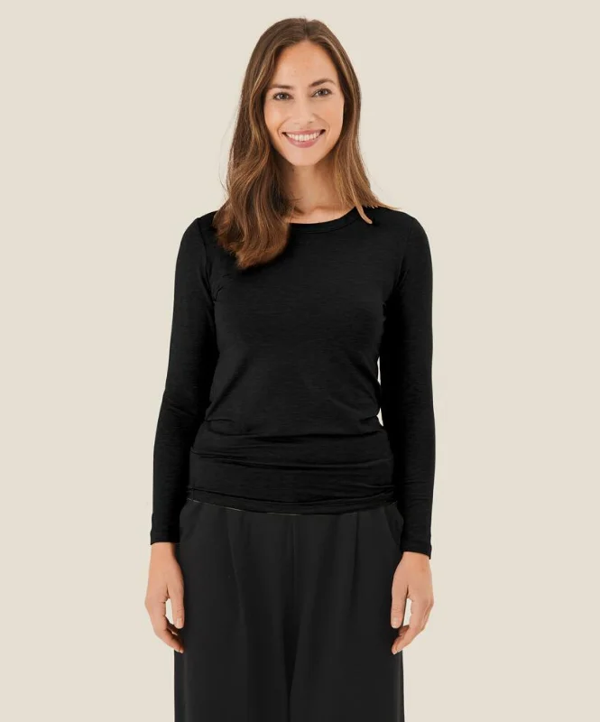 1006182 MaDoritla Top - Black Streetwear Style for 