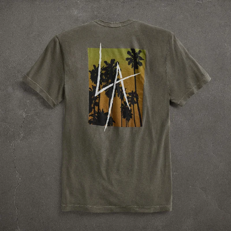 JP x LA Short Sleeve Palm Fade - Platoon Pigment Confident Women's Power