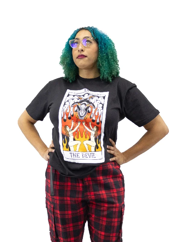 American Traditional The Devil T-Shirt Dapper Women's 1920S