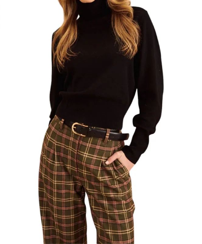 William Sweater In Caviar Minimalist Women's Casual