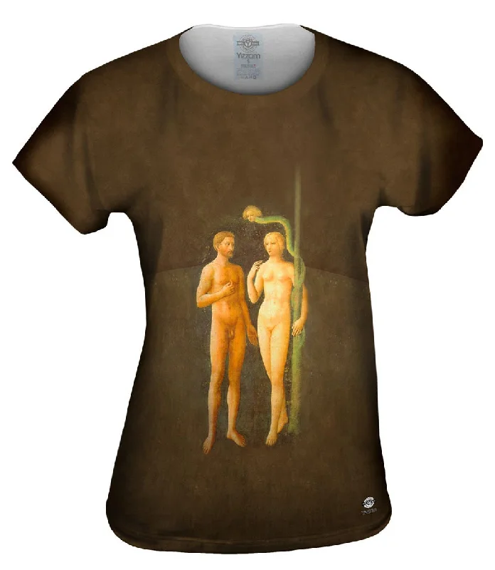 Masolino da Panicale - "Adam and Eve" (1425) Modern Women's 