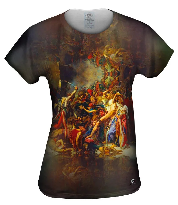 Anne-Louis Girodet de Roussy-Trioson - "The Revolt of Cairo" (1810) Cool Women's Skate Anne-Louis Girodet de Roussy-Trioson - "The Revolt of Cairo" (1810) Cool Women's Skate