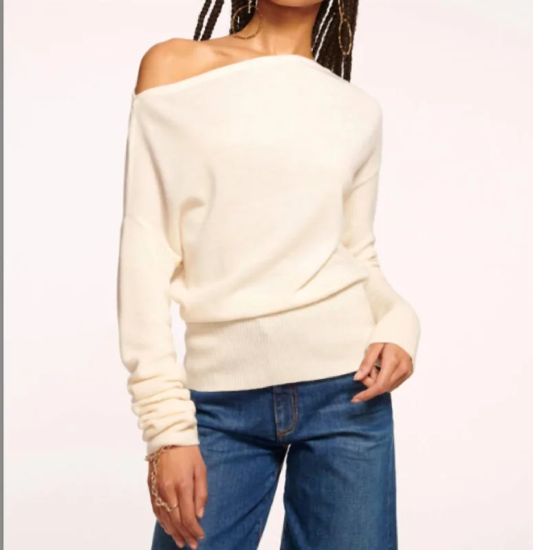 Chance Sweater In Ivory Women
