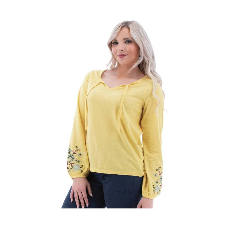 Aventura Women's Kateri Long Sleeve Top - Custard - ONLINE STORE CREDIT/EXCHANGE ONLY Tough Women's Military - inspired Aventura Women's Kateri Long Sleeve Top - Custard - ONLINE STORE CREDIT/EXCHANGE ONLY Tough Women's Military - inspired
