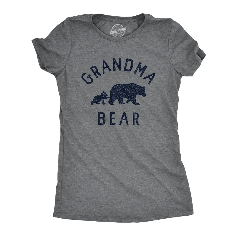 Grandma Bear Women's T Shirt Youthful Women's Anime - inspired