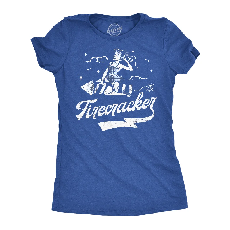 Firecracker Women's T Shirt Athletic Women's High - 