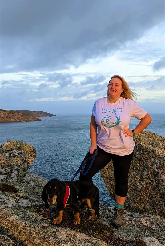 Sea Addict Unisex Organic Cotton T-shirt Bohemian Women's Free