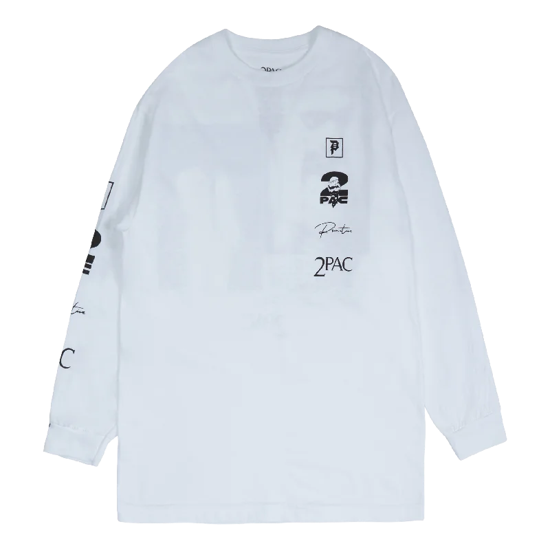 Voice L/s Tee White Athletic Women's High - 