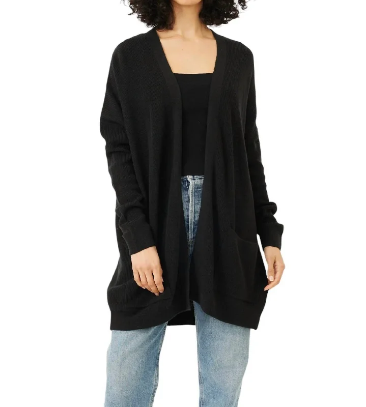 Cooper Cardigan In Black Stylish Women's Tropical 