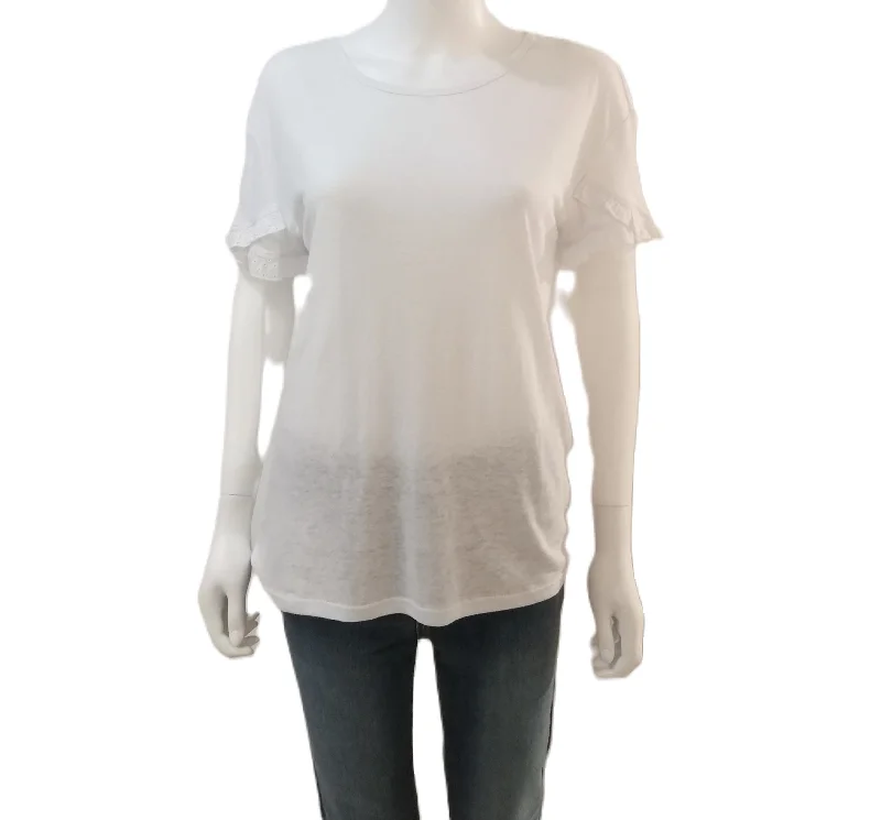84276242 T-Shirt - White Feminine Women's Soft 