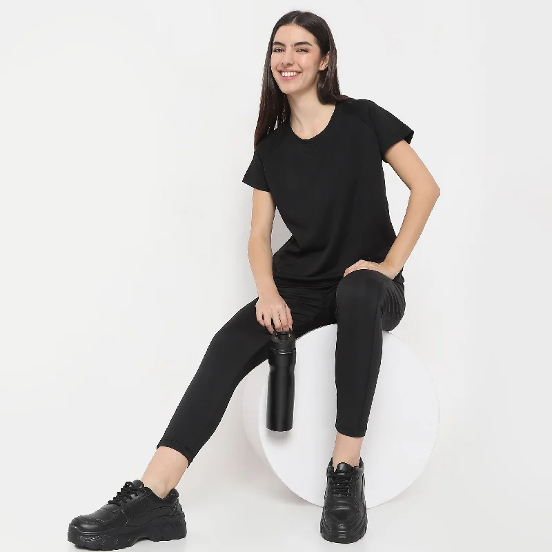 Solid Active Tee Short Sleeve T-Shirt Tough Women's Military - inspired