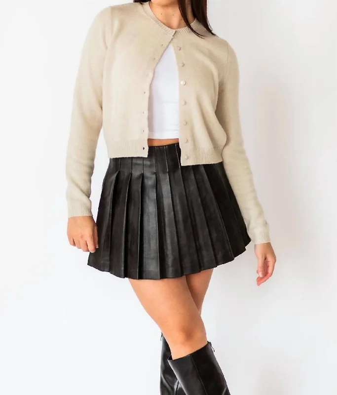 Emelia Cardigan In White Practical Women's Multi - 