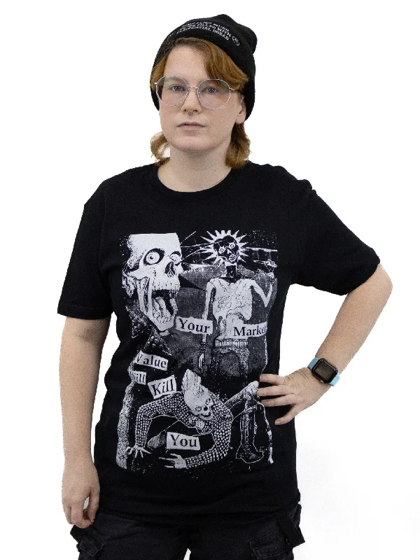 Market Values Kill T-Shirt LOCAL French