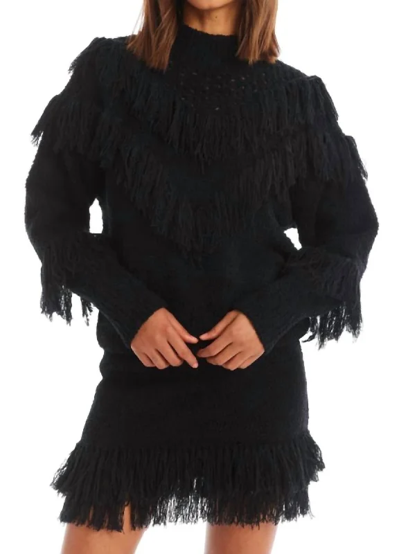 Austin Sweater In Black purpose