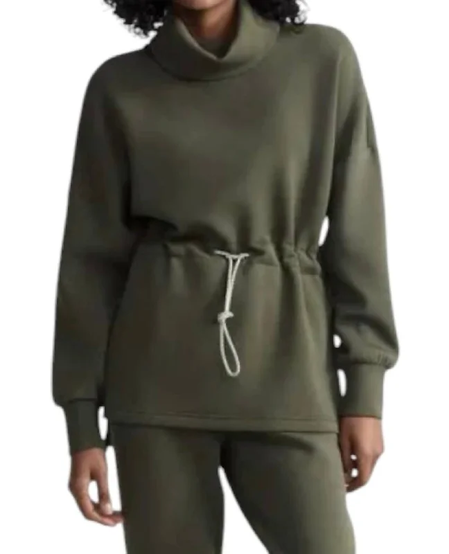 Freya Sweater In Olive Night Stylish Women's Tropical 