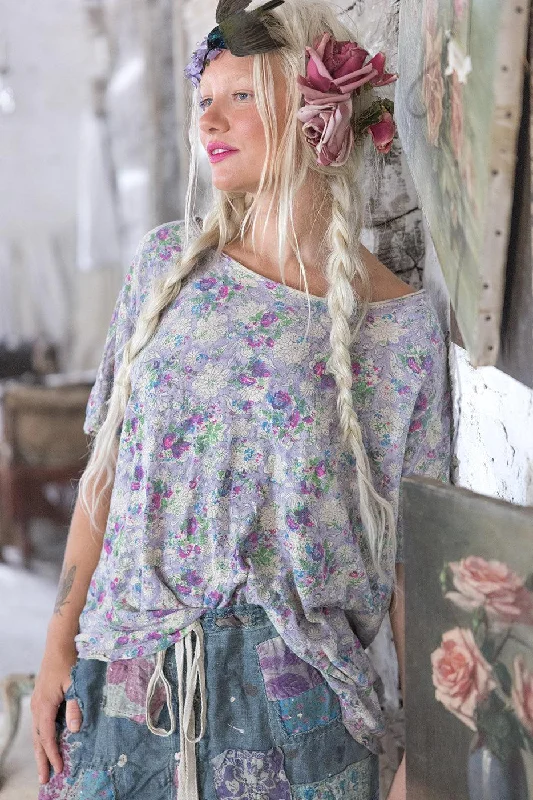 Floral Blockprint Tee Earthy Women's 