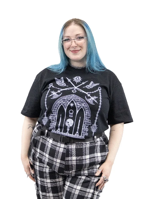 Bastion Unisex T-Shirt WHILE ODIN SLEEPS Disco