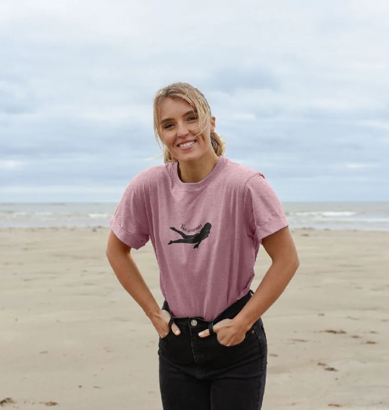 'THALASSOPHILE' Ladies Tee (Relaxed Fit) Australian Beach