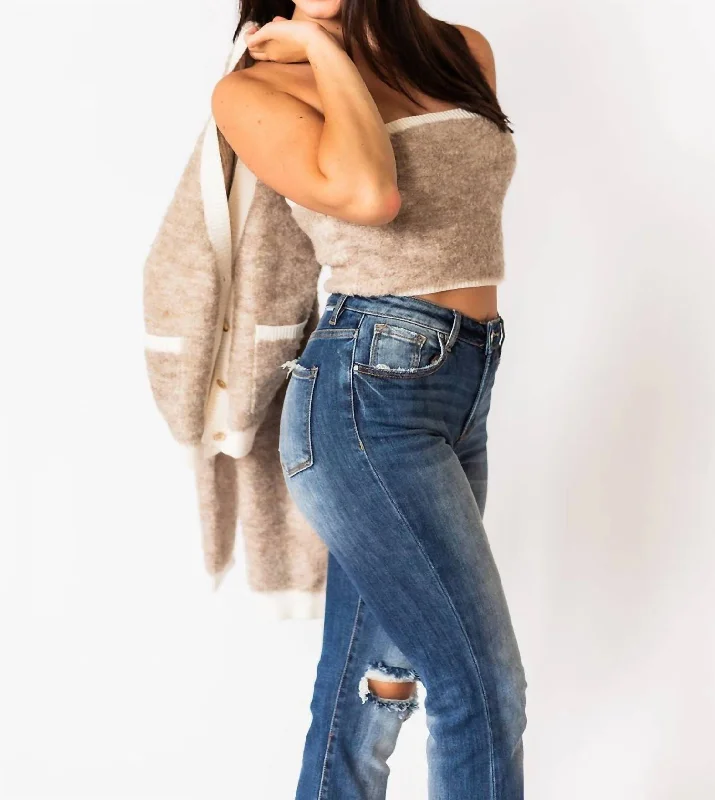 Leah Sweater Set In Beige purpose