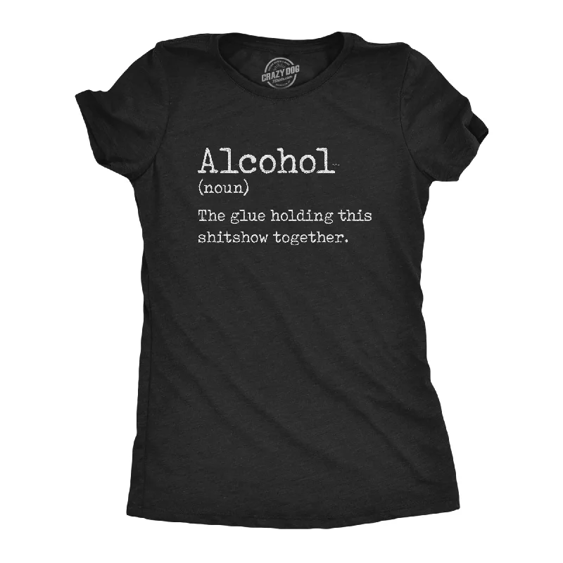 Alcohol Definition Women's T Shirt Unique Women's Upcycled