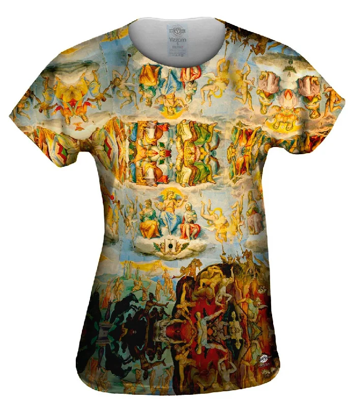 Arnold Paul - "Santa Maria del Fiore cupola fresco detail" Vintage Women's 1970S 