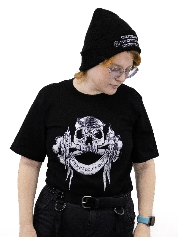 Embrace Chaos T-Shirt Confident Women's High - fashion