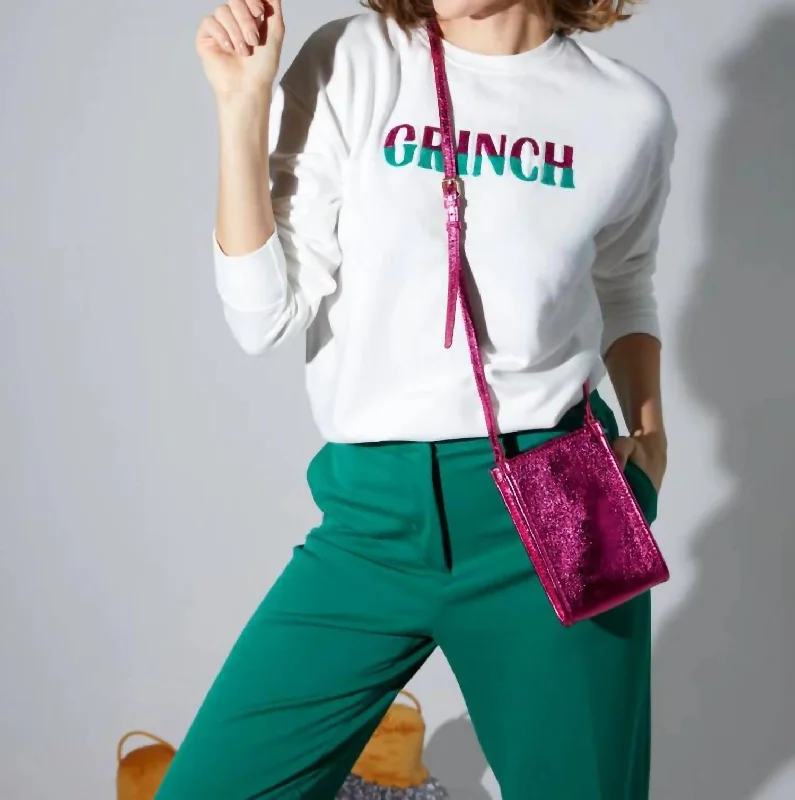 Grinch Sweatshirt In Ivory Refined Women's Classic 