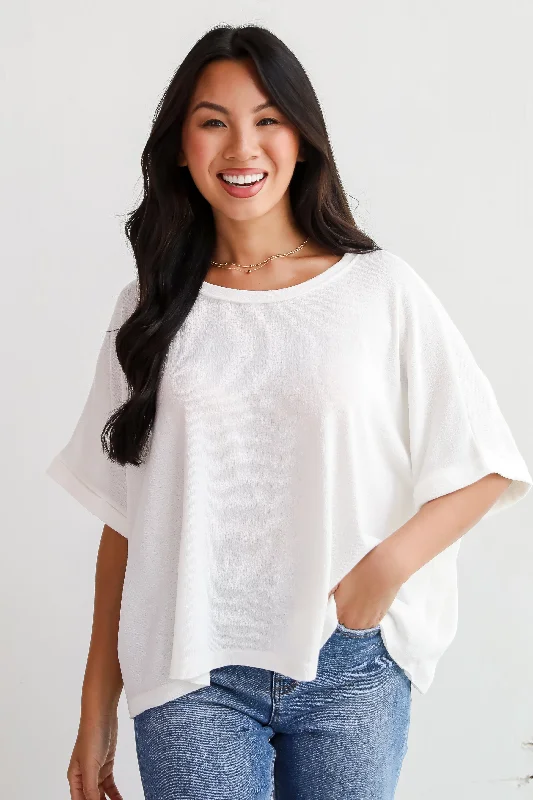 Madison Short Sleeve Knit Top British Gentlewoman Style