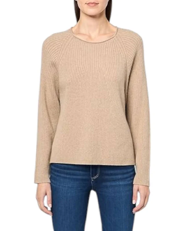 Jimi Pullover Sweater In Flax Cozy Women's Winter