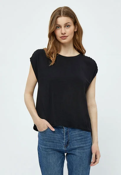 PC6071 Rosalinda T-Shirt - Black Youthful Women's Pop