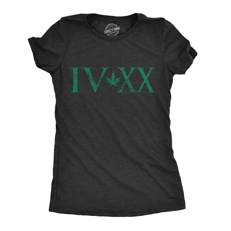 IV XX Women's T Shirt Laid - back Women's Style