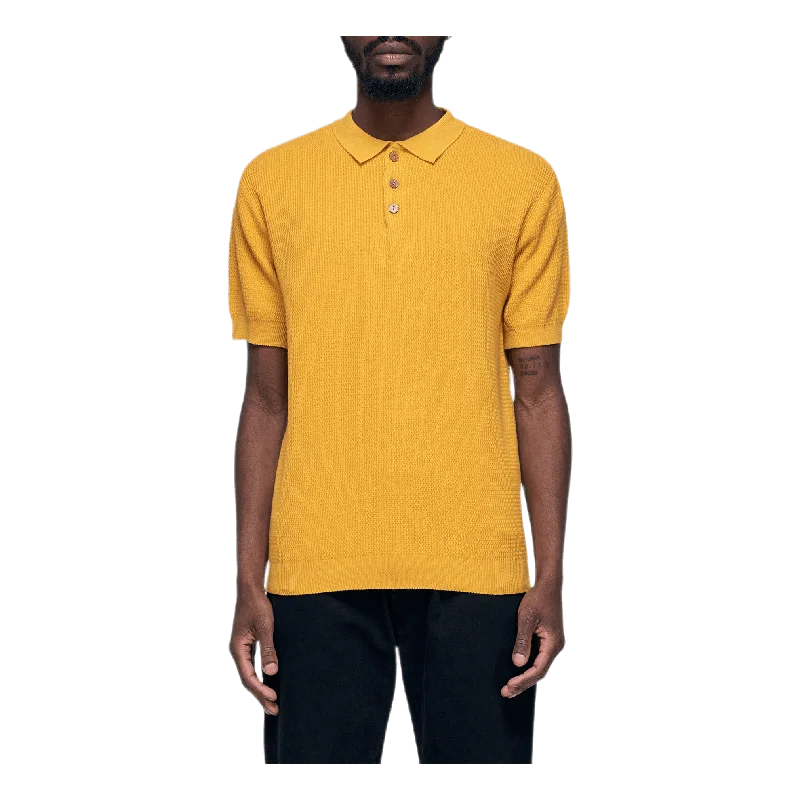Sweater Short Sleeve Gnesta Yellow Bold Women's Animal Print