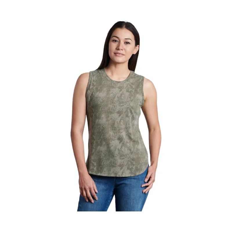 Kuhl Women's Konstance Tank - Sage Print - ONLINE STORE CREDIT/EXCHANGE ONLY garde