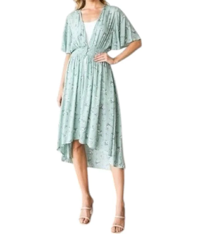 Curvy Carolina Cardigan In Mint Refined Women's Velvet