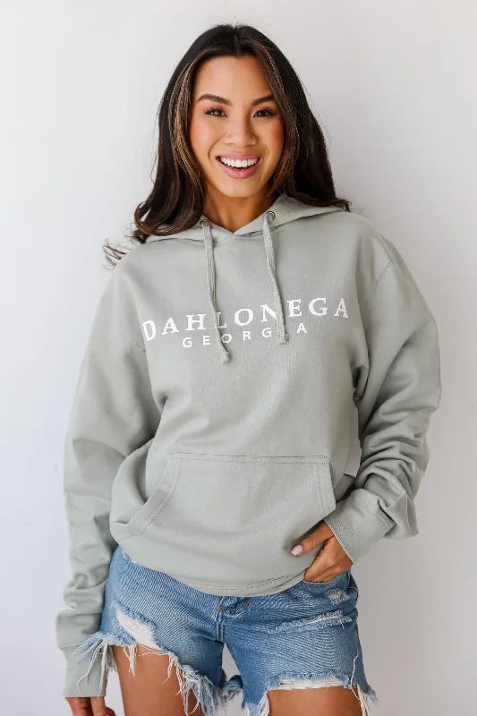 Sage Dahlonega Georgia Hoodie Bold Women's Animal Print