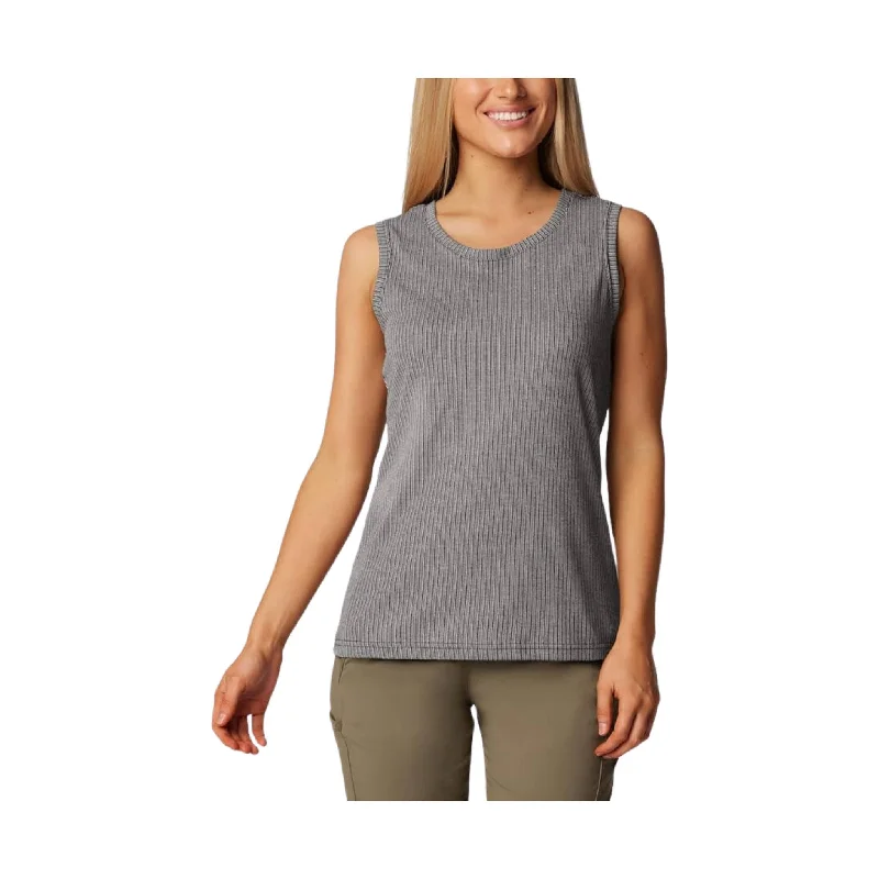 Columbia Women's Crystal Pine Tank - Black - ONLINE STORE CREDIT/EXCHANGE ONLY Cool Women's Distressed