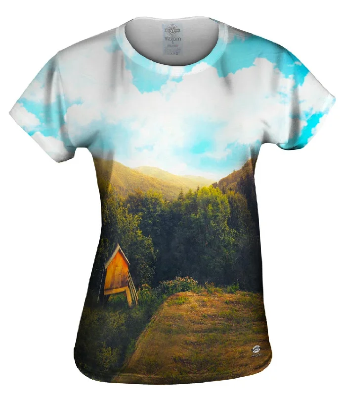 Stephy Pariande Marzian - "Unsplash Forest Morning" Laid - back Women's Vibe