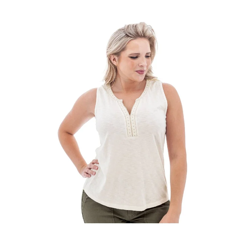 Aventura Women's Ellis Tank Top - Egret - ONLINE STORE CREDIT/EXCHANGE ONLY Elegant Women's 