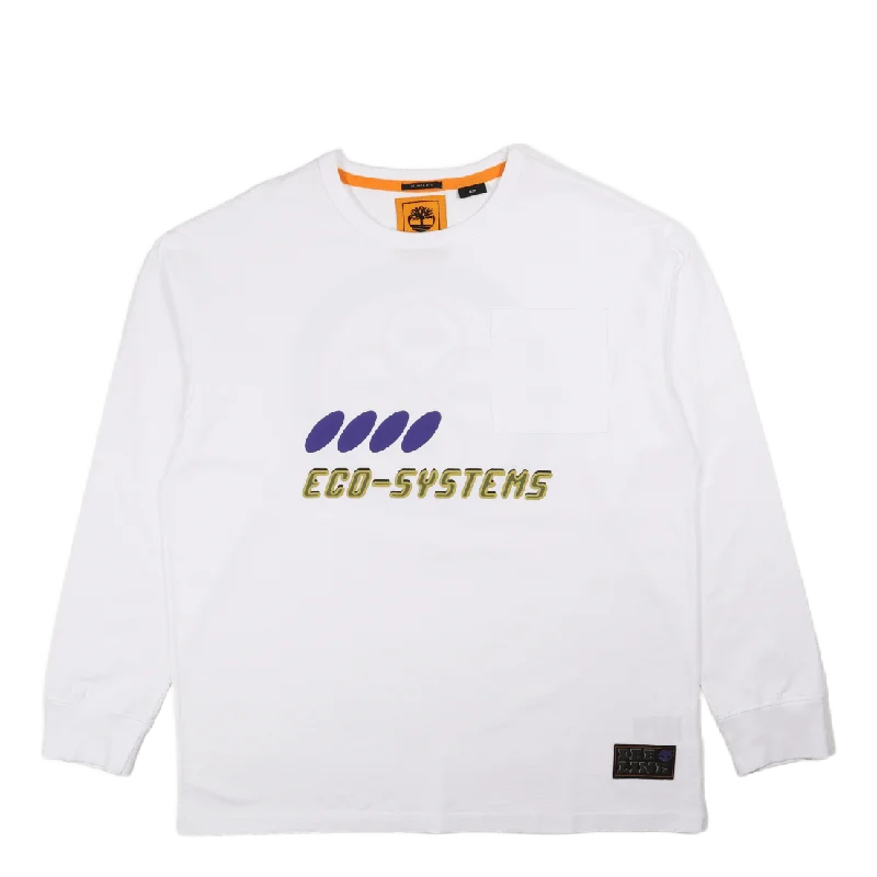 Beel Ls Tee White Dapper Women's 1920S