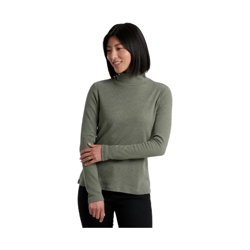 Kuhl Women's Verona Rib Long Sleeve Shirt - Soft Pine Relaxed Women's 